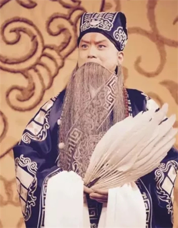 杜镇杰老生饰演的诸葛亮(老生)